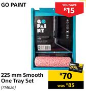 Go Paint 225mm Smooth One Tray Set