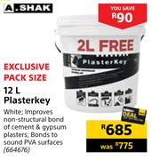 A.Shak 12L Plasterkey