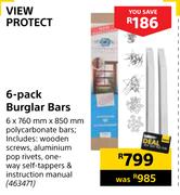 View Protect 6 Pack Burglar Bars