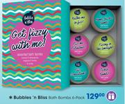 Bubbles n Bliss Bath Bombs-6 Pack