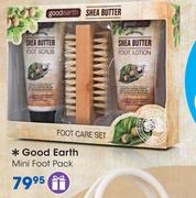 Good Earth Mini Foot Pack