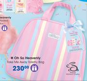 Oh So Heavenly Take Me Away Toiletry Bag