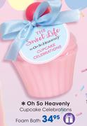 Oh So Heavenly Cupcake Celebrations Foam Bath