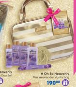 Oh So Heavenly The Weekender Vanity Bag