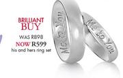 His And Hers Ring Set
