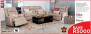 Manhattan 3 Piece 3 Action Leather Uppers Lounge Suite