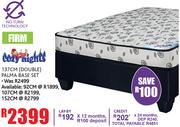 Cozy Nights 137Cm Double Palma Base Set