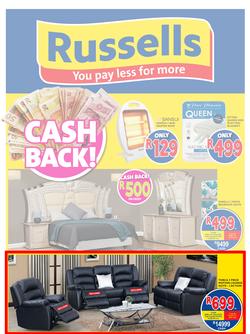 Russells : Pay Less For More (22 June - 15 July 2017), page 1