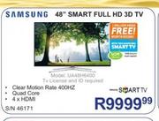 Samsung 48" Smart Full HD 3D TV UA48H6400