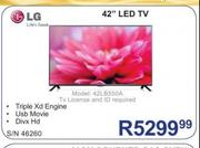 LG 42" LED TV 42LB550A