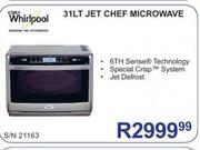 Whirlpool 31Lt Jet Chef Microwave