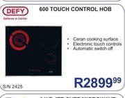 Defy 600 Touch Control Hob