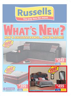 Russells : What's New? (22 July - 19 Aug 2017), page 1
