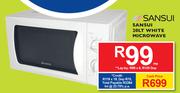 Sansui 20Ltr White Microwave