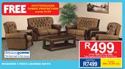 Gommagomma Madison 4 Piece Lounge Suite