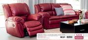 Grafton Everest Stirling 3 Piece 1 Action Reclining Lounge Suite
