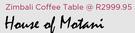 Zimbali Coffee Table
