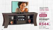 Sala Plasma Stand + Sala Coffee Table