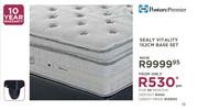 Sealy Posture Premier Vitality 152cm Base Set