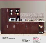 Samantha 4-Piece Kitchen Scheme
