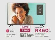 LG 49" 124cm FHD LED TV