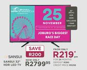 Sansui 32" 81cm HDR LED TV