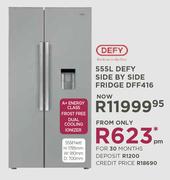 Defy 555ltr Side By Side Fridge DFF416