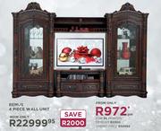 Remus 4 Piece Wall Unit