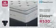Sealy/Posture Premier Vitality 152cm Base Set