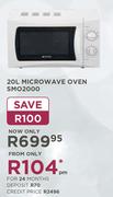 Sansui 20Ltr Microwave Oven SMO2000