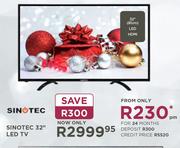 Sinotec 32" 81cm LED TV