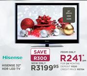 Hisense 32" 81cm HDR LED TV