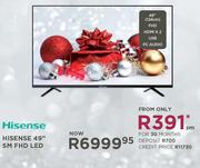 Hisense 49" 124cm Smart FHD LED TV