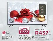 LG 49" 124cm FHD LED TV