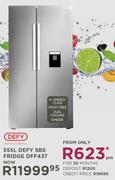Defy 555Ltr SBS Fridge DFF437