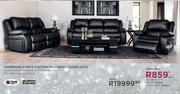Grafton Everest Cambridge 3 Piece 3 Action Reclining Lounge Suite