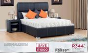 Calderdale Bed & Pedestals