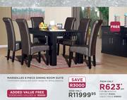 Marseilles 8 Piece Dining Room Suite