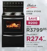 Univa Stove U116B