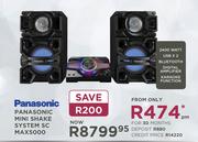 Panasonic Mini Shake System SC MAX5000