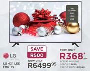 LG 43" LED FHD TV