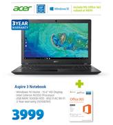 Asus Aspire 3 Notebook