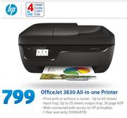 HP Officejet 3830 All In One Printer