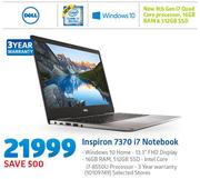Dell Inspiron 7370 i7 Notebook