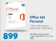 Microsoft Office 365 Personal