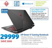 HP Omen 17 Gaming Notebook