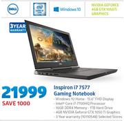 Dell Inspiron i7-7577 Gaming Notebook