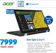 Acer Spin 3 i3 2 In 1