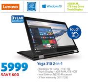 Lenovo Yoga 310 2 In 1