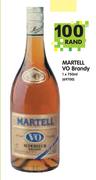 Martell Vo Brandy-1 x 750ml